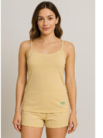 Women's Cotton Camisole Top, Cream