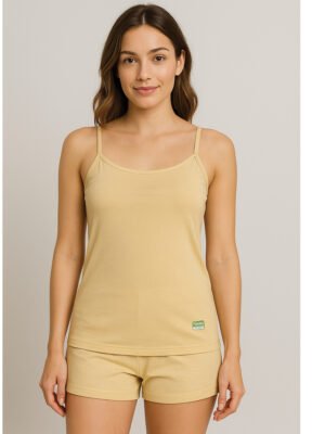 Women's Cotton Camisole Top, Cream