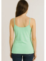 WSL-WP-01-MG-XL-05-B Women's Cotton Camisole Top, Mint Green