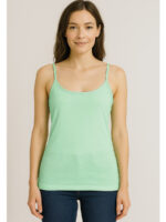 WSL-WP-01-MG-XL-05-F Women's Cotton Camisole Top, Mint Green