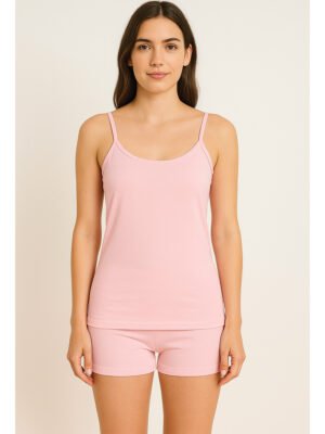 Women's Cotton Camisole Top, pink