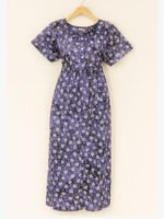 WN-TWIN ROSES-80-PP-XXL-05 women cotton nighty