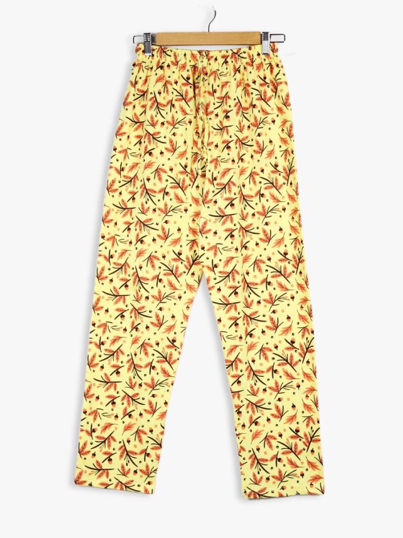 Women’s Cotton Night Suit Pajama Set, Printed
