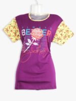 Women’s Cotton Night Suit Pajama Set, Printed