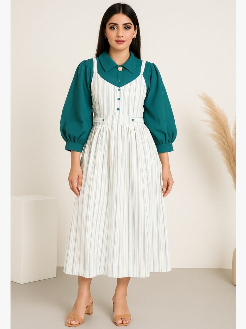 WTOP-MAYKAA-12-GR-XS-S-M-L-01-F women a-line midi dress