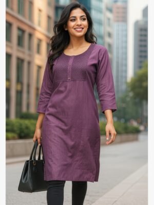 cotton kurta top for women