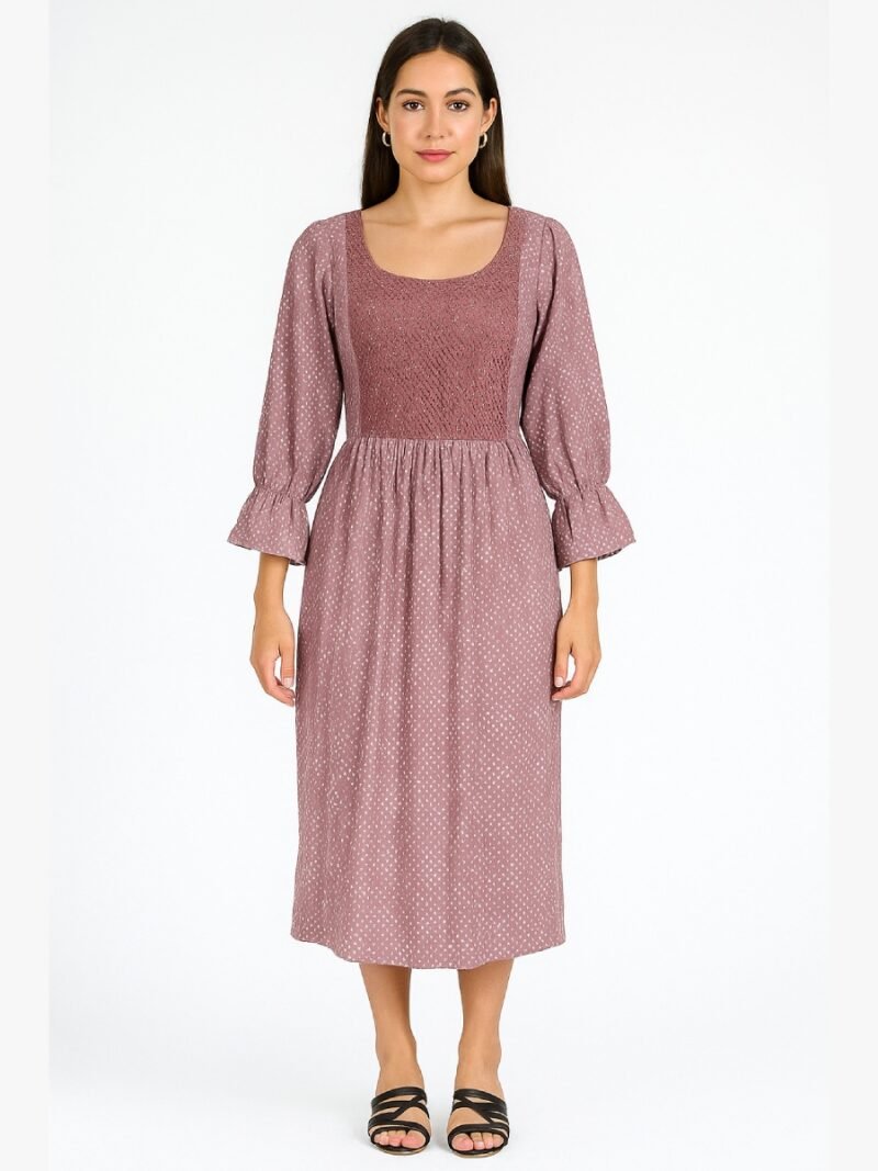 WTOP-WP-09-TC-XXL-01-F women western midi dress