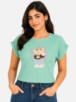 popcorn crop tshirt