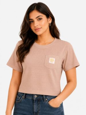 popcorn crop tshirt