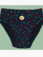 11 Women's Premium Cotton Printed Panty 2 pcs Pack – Purple ,Navy Blue