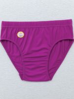 5 Women's Premium Cotton Panty, 3 pcs Pack – Shocking Pink, Navy Blue , Brown