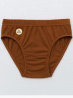6 Women's Premium Cotton Panty, 3 pcs Pack – Shocking Pink, Navy Blue , Brown