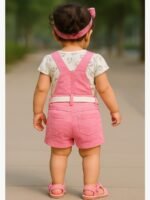 baby girl dungaree set