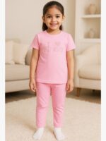 KG-NS-BSM-04-PK-L-XL-01-F girls popcorn night suit