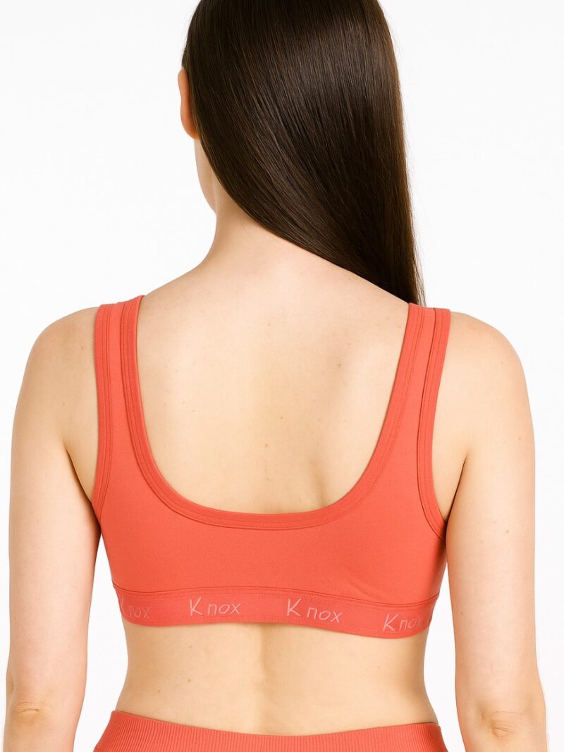 Women’s Cotton Sports Bra, Hot Pink