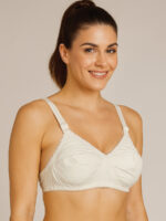 Women's Cotton Non-Padded Bra - White
