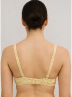 Women's Cotton Non-Padded Full Coverage Bra, Cream