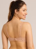 Women's Cotton Non-Padded Bra, Cream