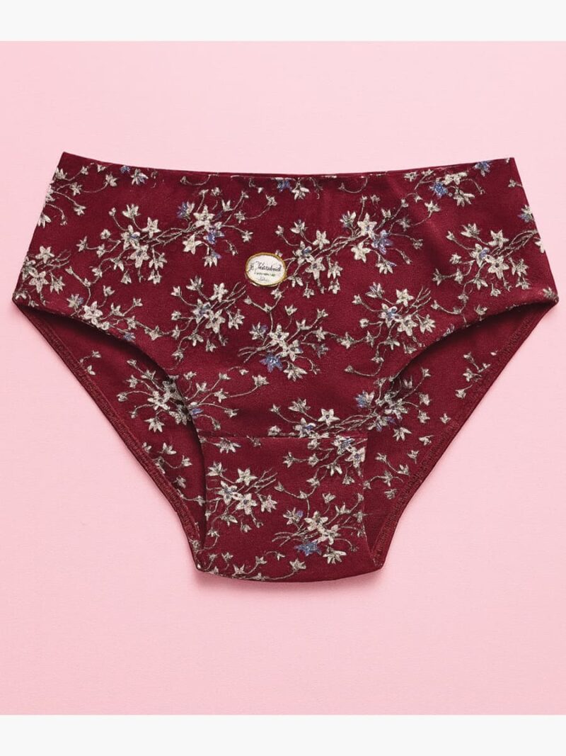 Women's Premium Cotton Panty – Maroon
