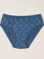 Women's Cotton Mid-Rise Printed Panty Set - Multicolor