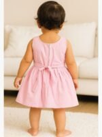 Baby Girl Cotton Frock - Pink