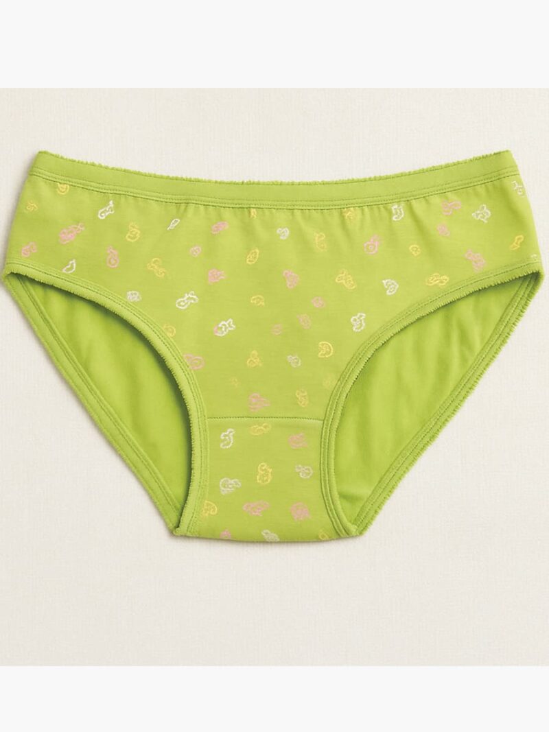 Women's Cotton Mid-Rise Printed Panty Set - Multicolor