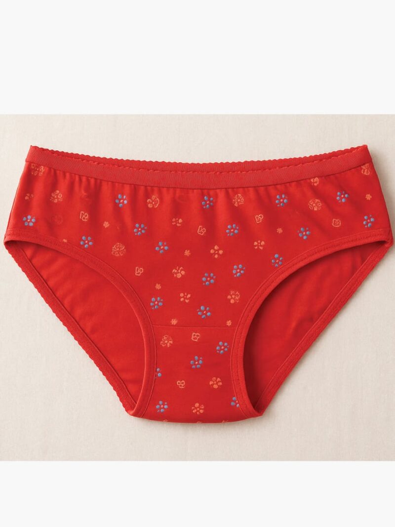 Women's Cotton Mid-Rise Printed Panty Set - Multicolor
