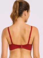 WB-DEEP-FEEL-01-MR-M-02-B Women’s Cotton Padded Bra – Maroon