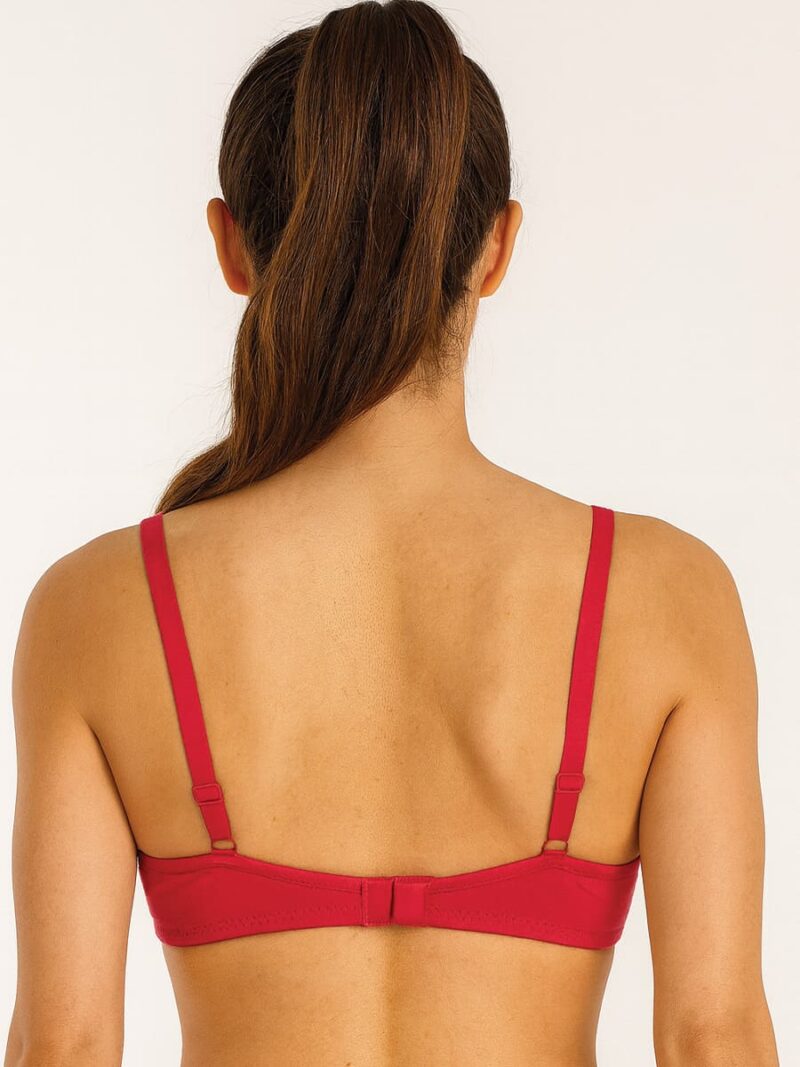 Women’s Cotton Padded Bra - Raspberry