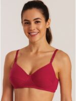 WB-DEEP-FEEL-01-RBY-M-03-F Women’s Cotton Padded Bra - Raspberry