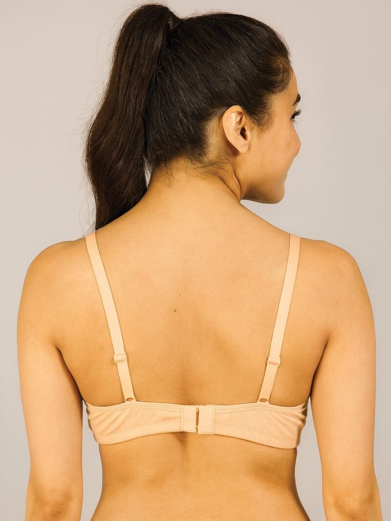 Women’s Cotton Padded Bra – Peach