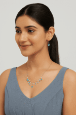 WJ-WP-NK01-BL-01 women fashion jewellery