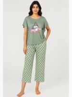 WNS-LAYAN-01-SG-M-01-T-F women's cotton pajama set