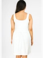Women's Cotton Slip Dress - White