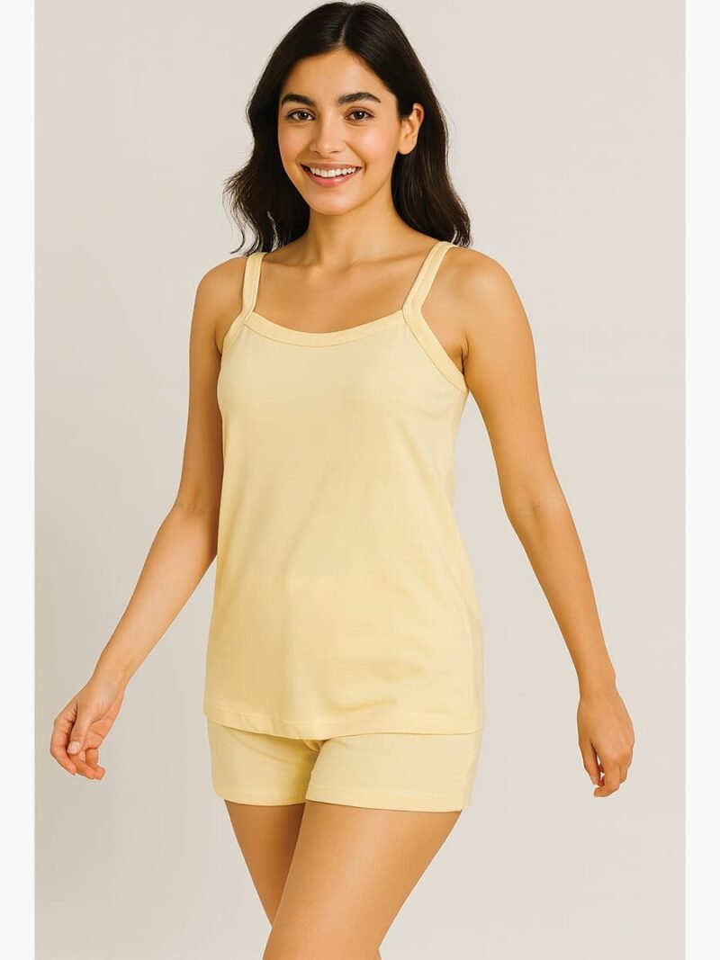 Women's Cotton Camisole Top, Cream