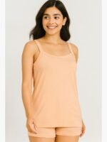 Women's Cotton Camisole Top, Peach