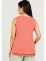 WTOP-VENCA-01-BPK-S-01-B sleeveless crochet top for women
