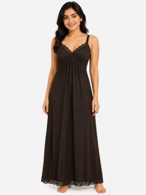 full length cotton slips