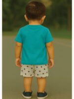 KB-IKON-01-MR-SB-12M-18M-02-B Boy Baby Cotton T-Shirt Combo – Maroon & Sky Blue