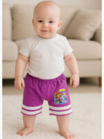 CRS Boys Cotton Shorts 3-Pack - Olive Green ,Navy Blue ,Cerise