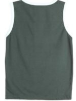 Boys Cotton Sleeveless Tank Top - Green