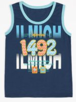 RB-F Boys Cotton Sleeveless Tank Top - Royal Blue