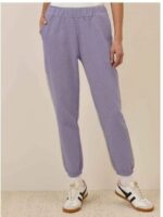 Women's Cotton Joggers - Mauve