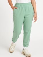 WP-WJ-W13182MXF1-05-SG-XXL-05-B Women's Cotton Joggers - Seafoam Green