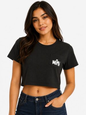 crop top black