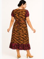 Women's Rayon Frock Nighty – Musturd Yellow