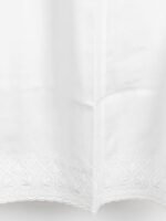 W-IS-132-02-WH-100-B Women’s Cotton Embroidered In-Skirt – White