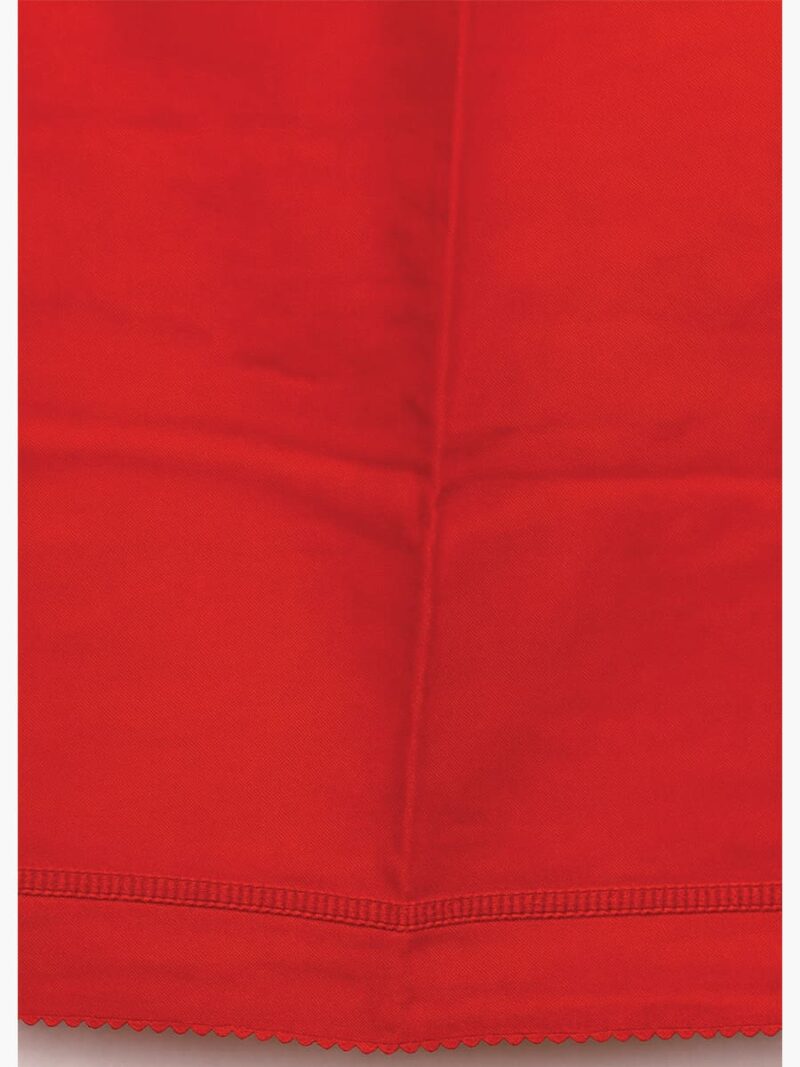 Women’s Cotton Embroidered In-Skirt – Red