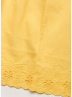 Women’s Cotton Embroidered In-Skirt – Orange