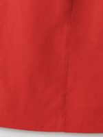 Women’s Cotton Embroidered In-Skirt – Raspberry